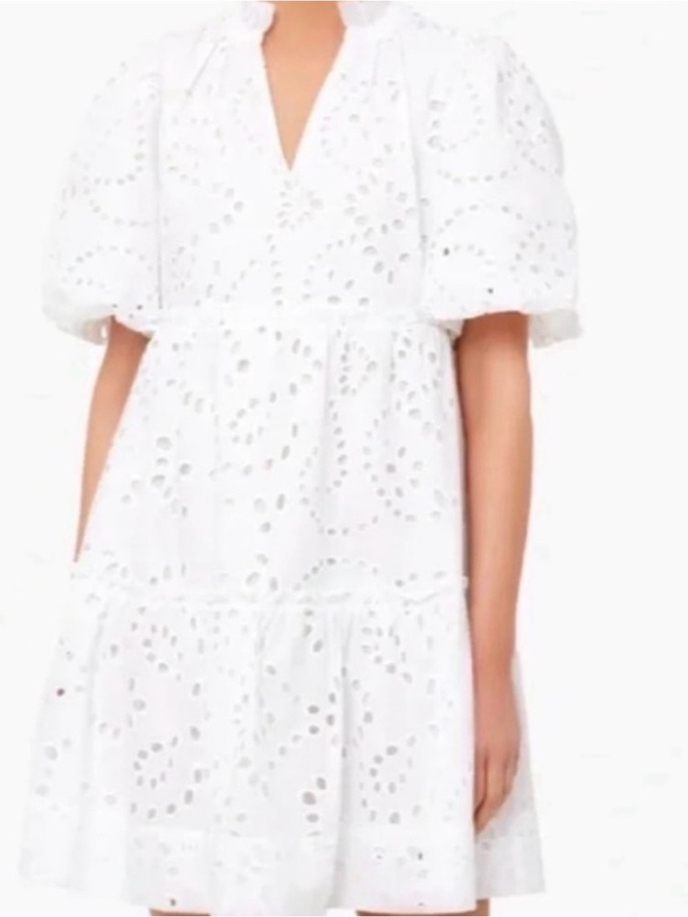 Tuckernuck White Eyelet Palmer Dress - Picture 6 of 7